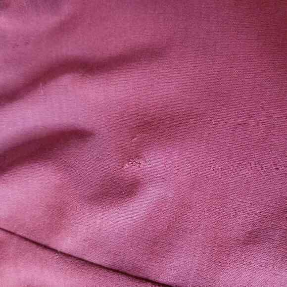 PORTS 1961 Dress Ruffles V-Neck and‎ V-Back Size 4 Burgundy Sheath Retail $1,200 - Picture 8 of 8